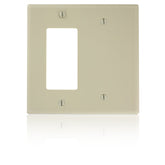 Leviton 80608 Midway Size Smooth Plastic Wallplates